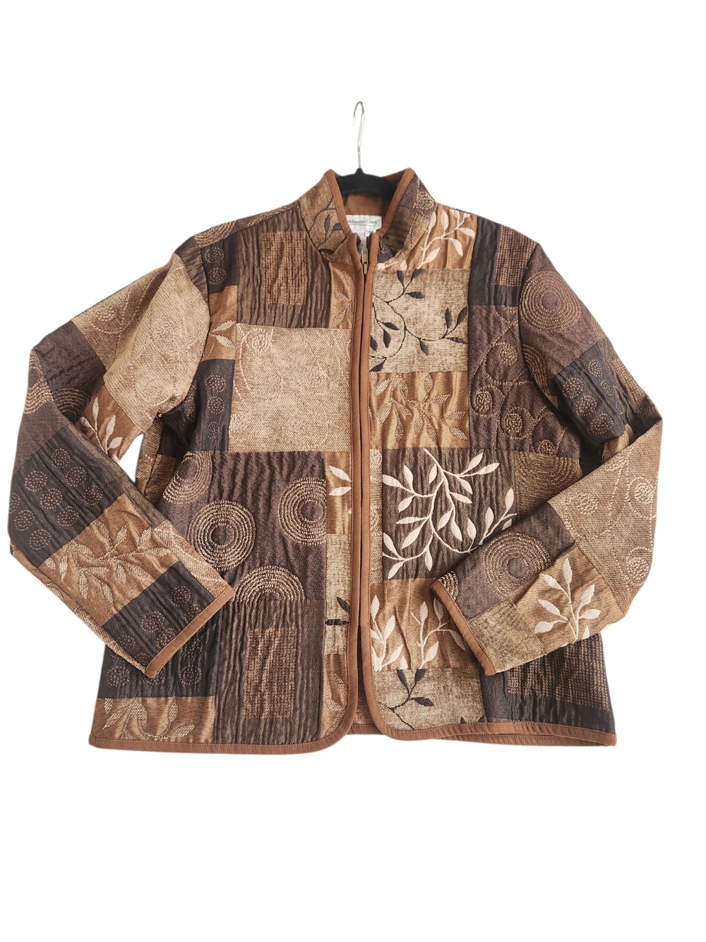Vintage Coldwater Creek Tapestry Jacket Size Medium